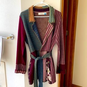 Sparrow wrap sweater from Anthropologie